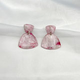 Faux Rose Quartz Collection | Dangles