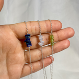 Gemstone Bar Necklace