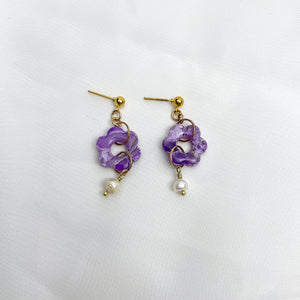 Faux Amethyst Collection | Dangles