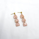 Faux Rose Quartz Collection | Dangles