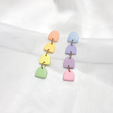 Rainbow Statement Gumdrop Dangles