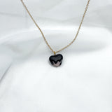 Drippy Heart Earring + Necklace Set